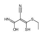 2-cyano-3-ethylsulfanyl-3-sulfanylprop-2-enamide