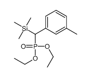 [diethoxyphosphoryl-(3-methylphenyl)methyl]-trimethylsilane