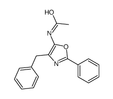 N-(4-benzyl-2-phenyl-1,3-oxazol-5-yl)acetamide