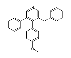 4-(4-methoxyphenyl)-3-phenyl-5H-indeno[1,2-b]pyridine