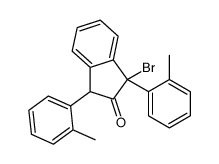 3-bromo-1,3-bis(2-methylphenyl)-1H-inden-2-one
