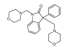 1,3-bis(morpholin-4-ylmethyl)-3-phenylindol-2-one