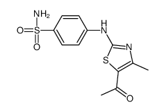 4-[(5-acetyl-4-methyl-1,3-thiazol-2-yl)amino]benzenesulfonamide