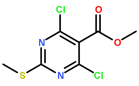 Methyl 4,6-dichloro-2-(methylsulfanyl)-5-pyrimidinecarboxylate