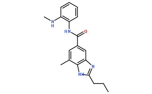 7-甲基-N-(2-(甲基氨基)苯基)-2-丙基-3H-苯并咪唑-5-羧酰胺