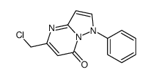 5-(chloromethyl)-1-phenylpyrazolo[1,5-a]pyrimidin-7-one