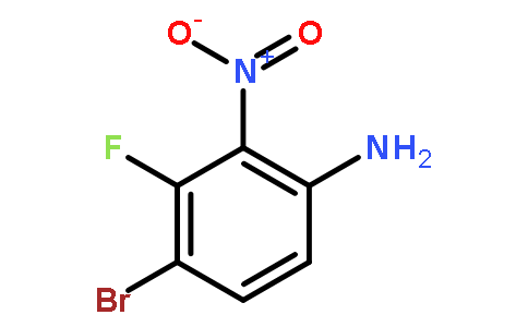 2-硝基-3-氟-4-溴苯胺