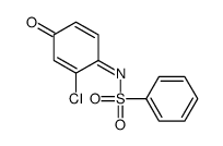 N-(2-chloro-4-oxocyclohexa-2,5-dien-1-ylidene)benzenesulfonamide