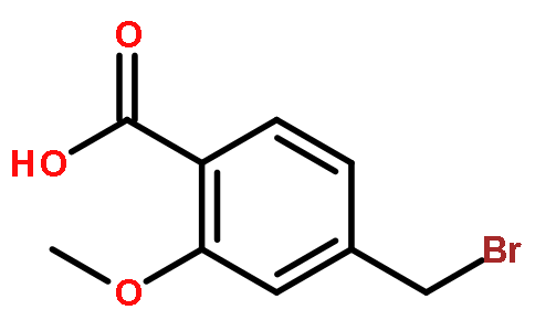 4-(溴甲基)-2-甲氧基苯甲酸