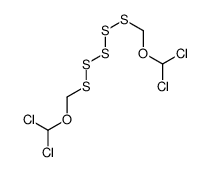 dichloro-[(dichloromethoxymethylpentasulfanyl)methoxy]methane