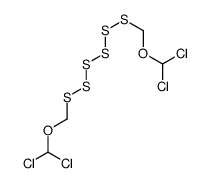 dichloro-[(dichloromethoxymethylhexasulfanyl)methoxy]methane