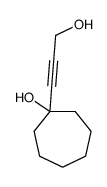 1-(3-hydroxyprop-1-ynyl)cycloheptan-1-ol