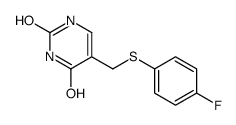 5-[(4-fluorophenyl)sulfanylmethyl]-1H-pyrimidine-2,4-dione
