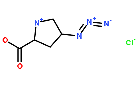 (2S,4S)-4-Azido-2-carboxypyrrolidinium chloride