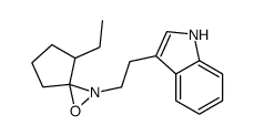 4-ethyl-2-[2-(1H-indol-3-yl)ethyl]-1-oxa-2-azaspiro[2.4]heptane