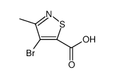 5-Isothiazolecarboxylic acid, 4-bromo-3-methyl