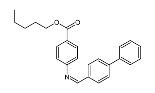 pentyl 4-[(4-phenylphenyl)methylideneamino]benzoate