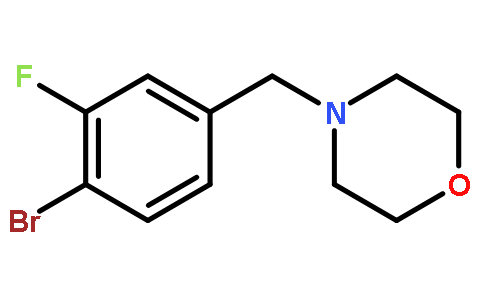 4-(4-溴-3-氟苯甲基)嗎啉