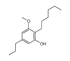 2-hexyl-3-methoxy-5-propylphenol