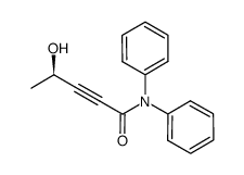 (4R)-4-羟基-N,N-二苯基-2-戊炔酰胺