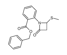benzyl 2-(2-methylsulfanyl-4-oxoazetidin-1-yl)benzoate