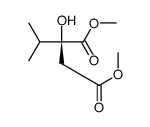 dimethyl (2S)-2-hydroxy-2-propan-2-ylbutanedioate