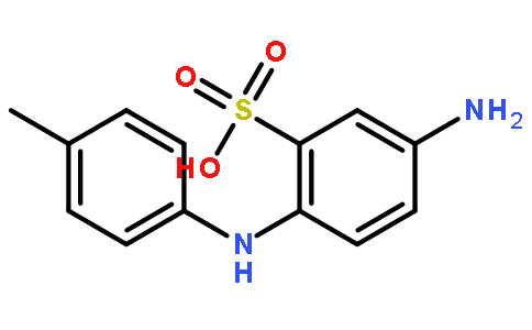 5-氨基-2-(對甲苯氨基)苯磺酸