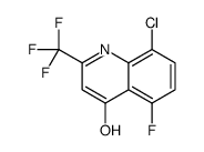 8-chloro-5-fluoro-2-(trifluoromethyl)-1H-quinolin-4-one