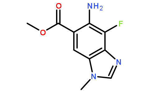 5-氨基-4-氟-1-甲基-1H-苯并 [d]咪唑-6-甲酸甲酯