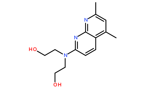 2-[(5,7-二甲基-1,8-二氮萘-2-基)-(2-羥基乙基)氨基]乙醇