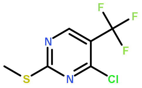 4-氯-2-(甲硫基)-5-(三氟甲基)嘧啶