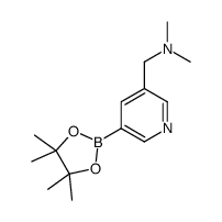 N,N-Dimethyl-1-(5-(4,4,5,5-tetramethyl-1,3,2-dioxaborolan-2-yl)pyridin-3-yl)methanamine