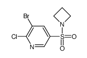 5-(azetidin-1-ylsulfonyl)-3-bromo-2-chloropyridine