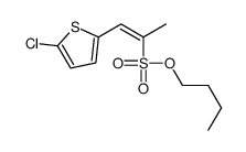 butyl 1-(5-chlorothiophen-2-yl)prop-1-ene-2-sulfonate