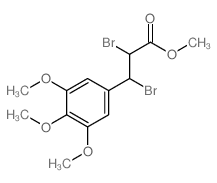 methyl 2,3-dibromo-3-(3,4,5-trimethoxyphenyl)propanoate