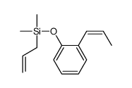 dimethyl-prop-2-enyl-(2-prop-1-enylphenoxy)silane