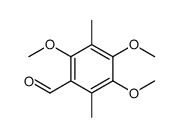 2,4,5-trimethoxy-3,6-dimethylbenzaldehyde