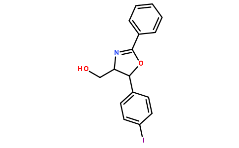 (4R,5R)-[5-(4-碘-苯基)-2-苯基-4,5-二氫-唑-4-基]-甲醇