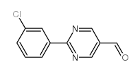 2-(3-chlorophenyl)pyrimidine-5-carbaldehyde