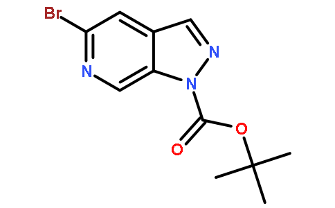 5-溴-1H-吡唑并[3,4-c]吡啶-1-羧酸叔丁酯