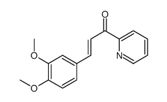 3-(3,4-dimethoxyphenyl)-1-pyridin-2-ylprop-2-en-1-one