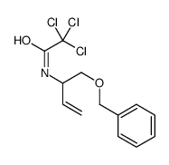 2,2,2-trichloro-N-(1-phenylmethoxybut-3-en-2-yl)acetamide