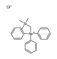 triphenyl(trimethylsilylmethyl)arsanium,chloride