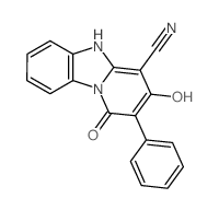 3-hydroxy-1-oxo-2-phenyl-5H-pyrido[1,2-a]benzimidazole-4-carbonitrile