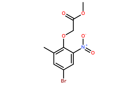 Methyl 2-(4-broMo-2-Methyl-6-nitrophenoxy)acetate