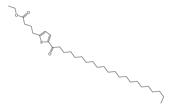 ethyl 4-(5-docosanoylthiophen-2-yl)butanoate
