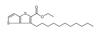 乙基 3-十一烷基噻吩并[3,2-b]噻吩-2-甲酸酯