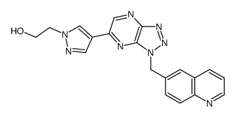 2-[4-[1-(喹啉-6-甲基)-1H-[1,2,3]三唑并[4,5-B]吡嗪-6-基]-1H-吡唑-1-基]乙醇