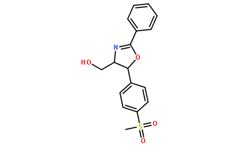 (4R,5R)-4,5-二氫-5-[4-(甲基磺酰基)苯基]-2-苯基-4-惡唑甲醇