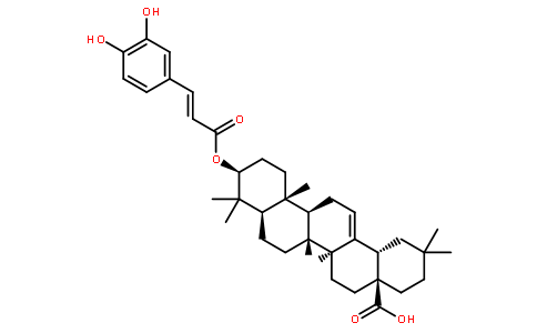 3-O-咖啡酰基齐墩果酸对照品(标准品) | 97534-10-6